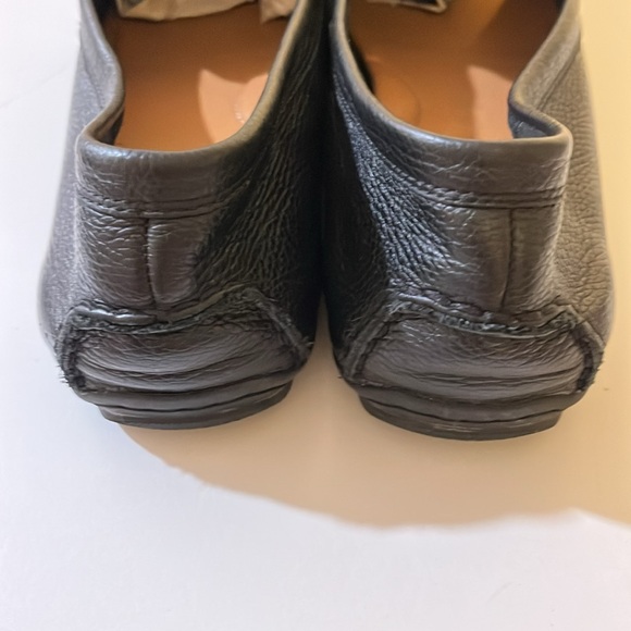 COACH MARY LOCK UP BLACK IN PEBBLED LEATHER SIZE 10 - Picture 2 of 8